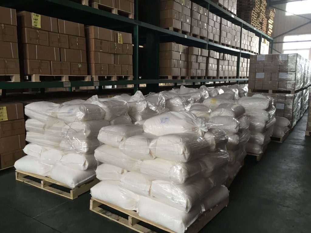 bagged gypsum