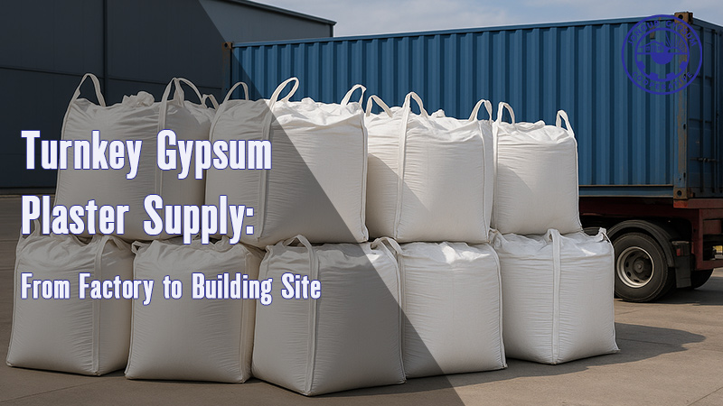 Turnkey Gypsum Plaster Supply: From Factory to Building Site