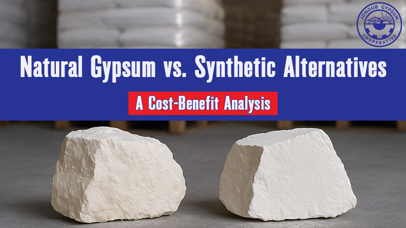 Natural Gypsum vs. Synthetic Alternatives: A Cost-Benefit Analysis