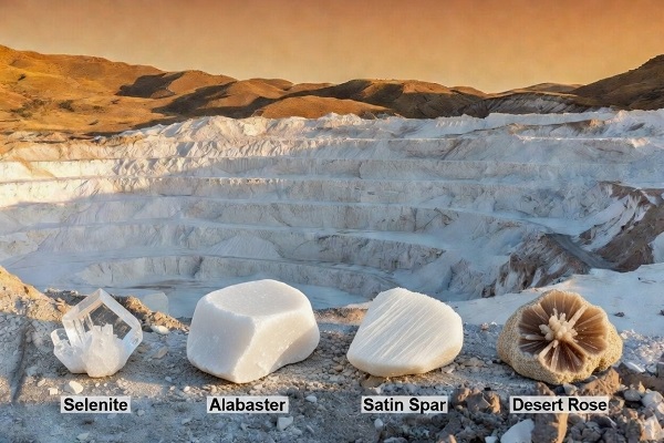 Different Types of Natural Gypsum