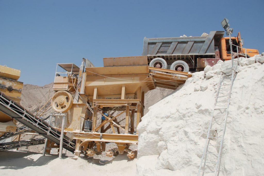 natural gypsum production