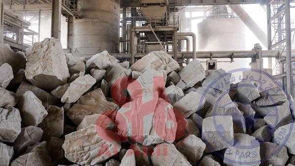 سنگ گچ برای سیمان